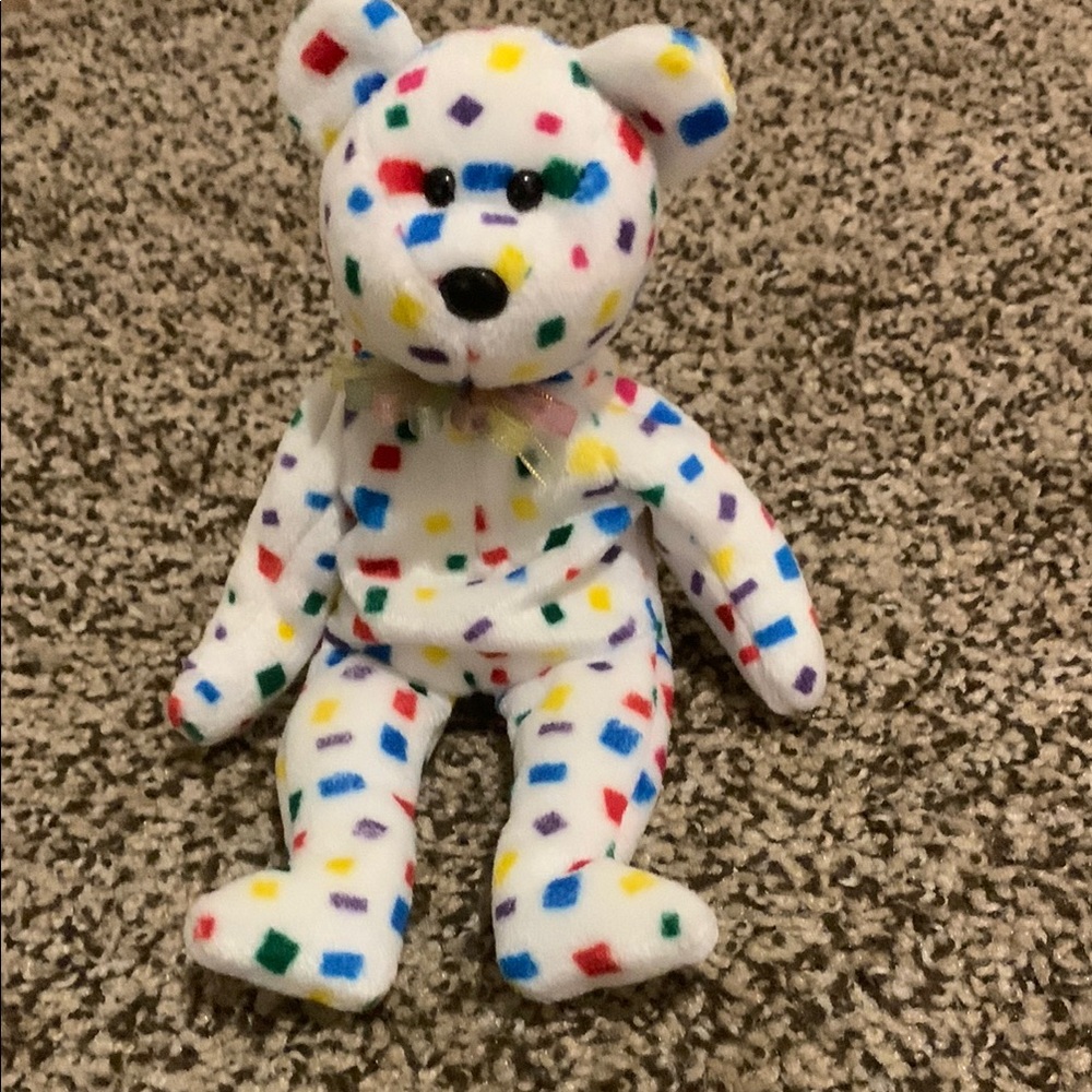 Ty “ TY 2K” Stuffed Bear Collectible